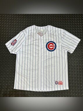 Chicago Cubs Lyrical Lemonade Jersey Home Pinstripe SGA 7/3/2024 Mens 2XL NEW